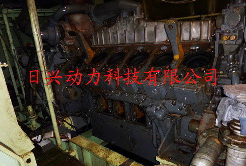 安裝三菱S6R柴油發(fā)動機停機電磁鐵